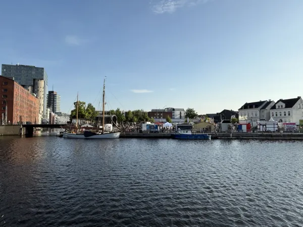 Binnenhafen in Hamburg Harburg