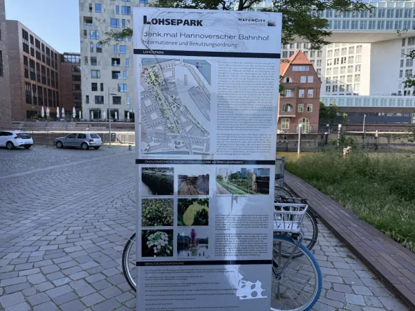 Lohsepark in der Hafencity Hamburg